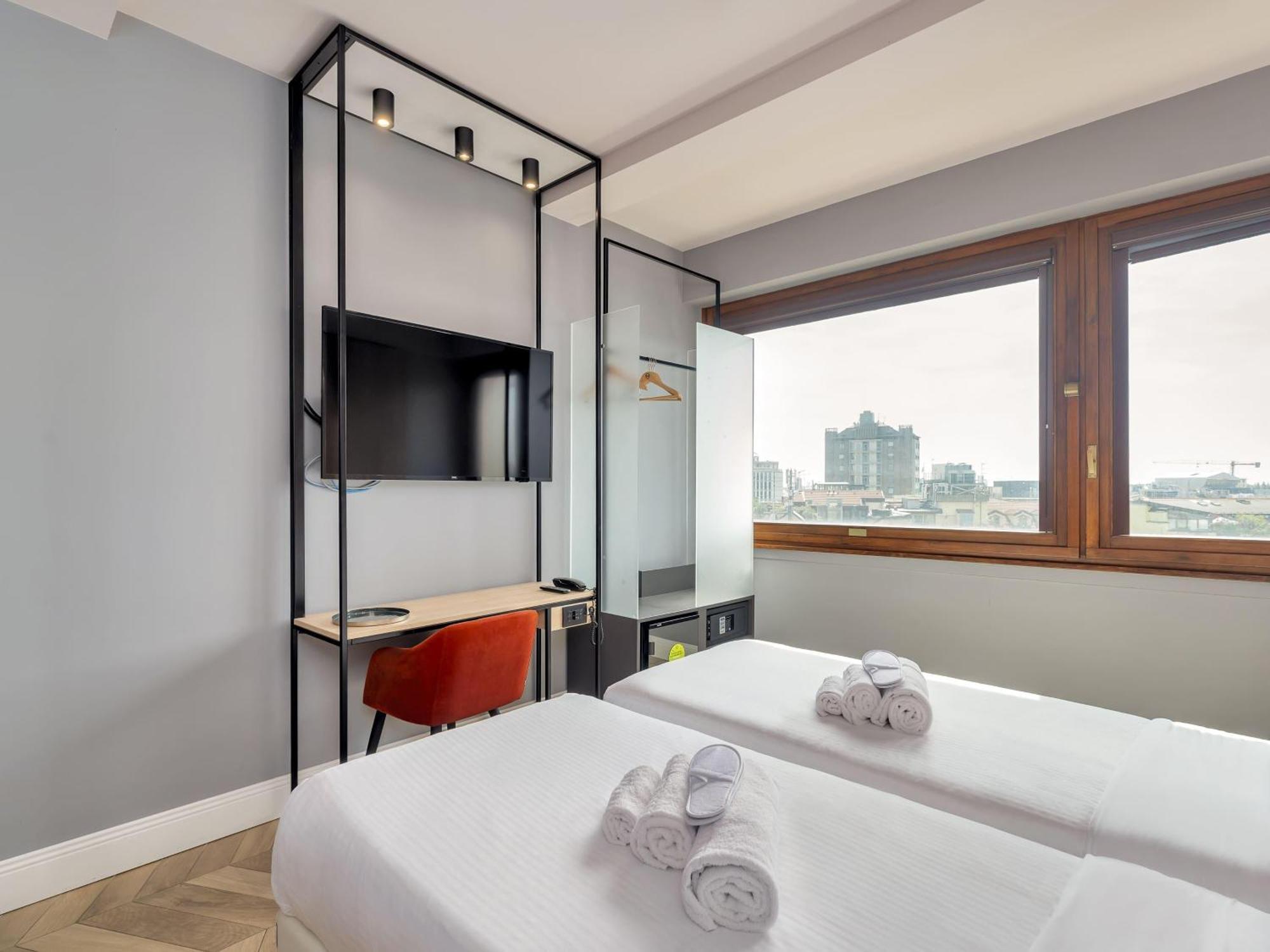 Chambre Lits Jumeaux pour Personnes à Mobilité Réduite